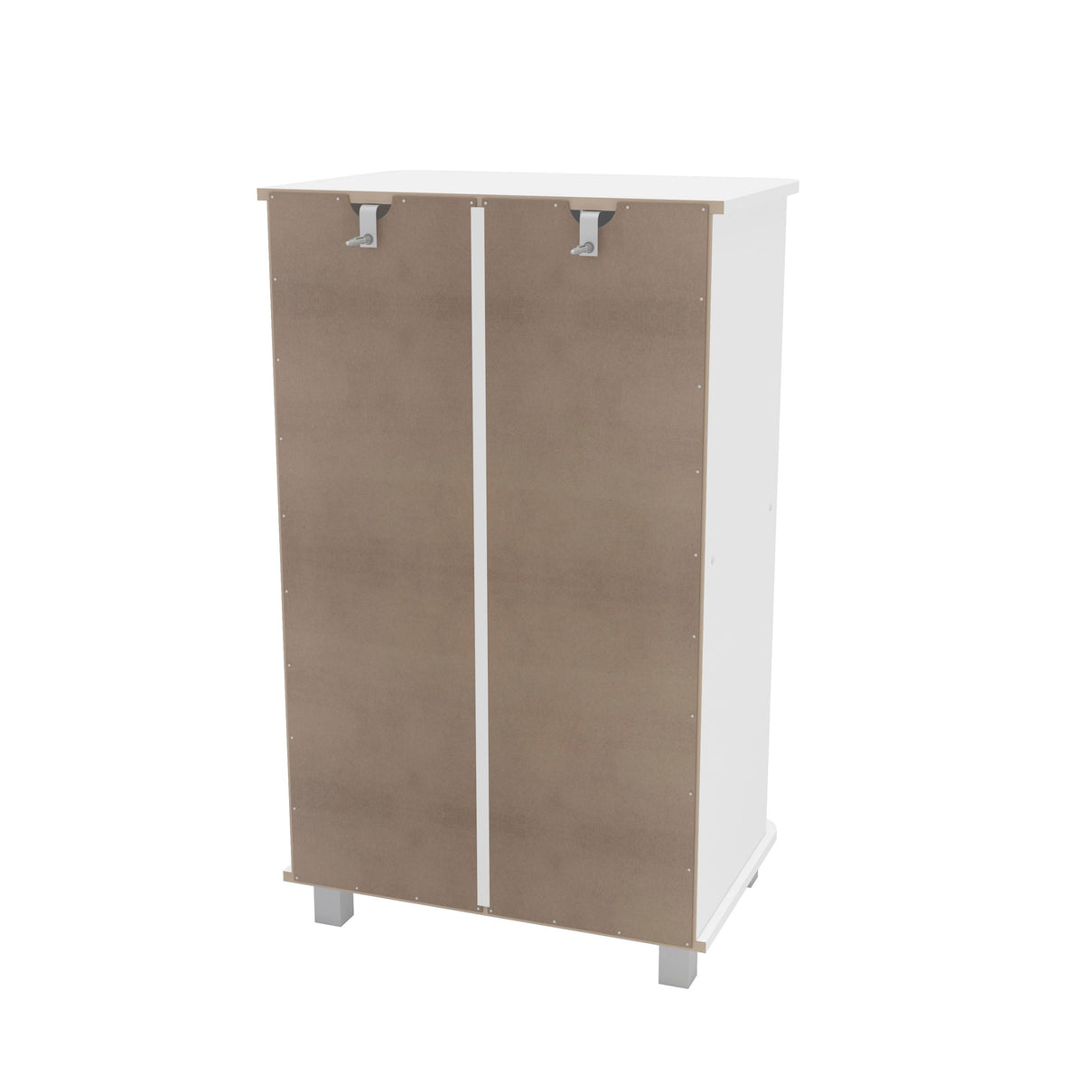 White 2 Door Storage Cabinet C986888