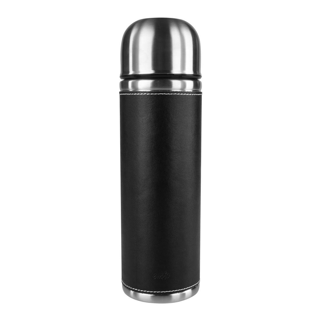 33.8 oz Vacuum Drinking Flask Black J724