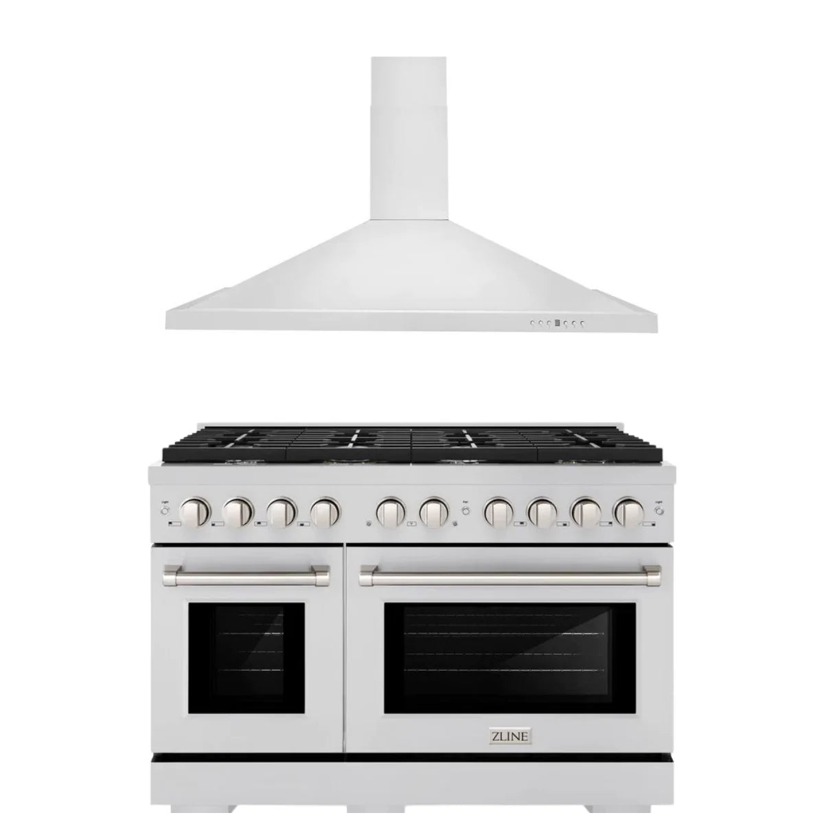 48 Gas Range and Range Hood T7715