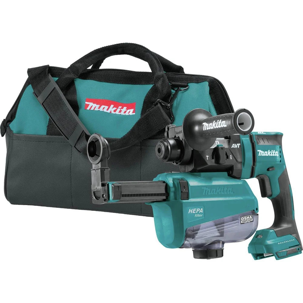18V Brushless SDS-PLUS Rotary Hammer with HEPA Dust Extractor M556