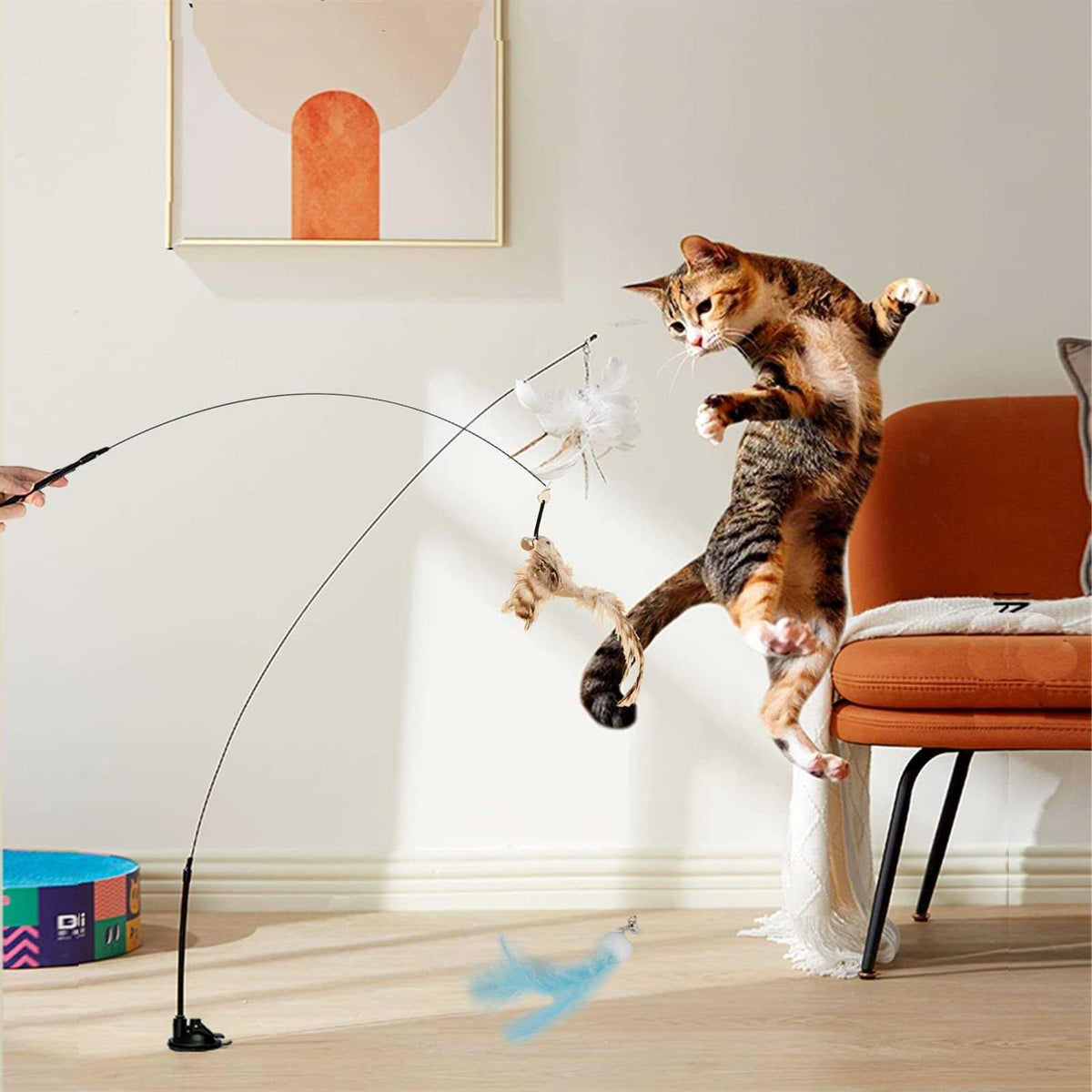 Cat Toy Wand Interactive Toys T433279