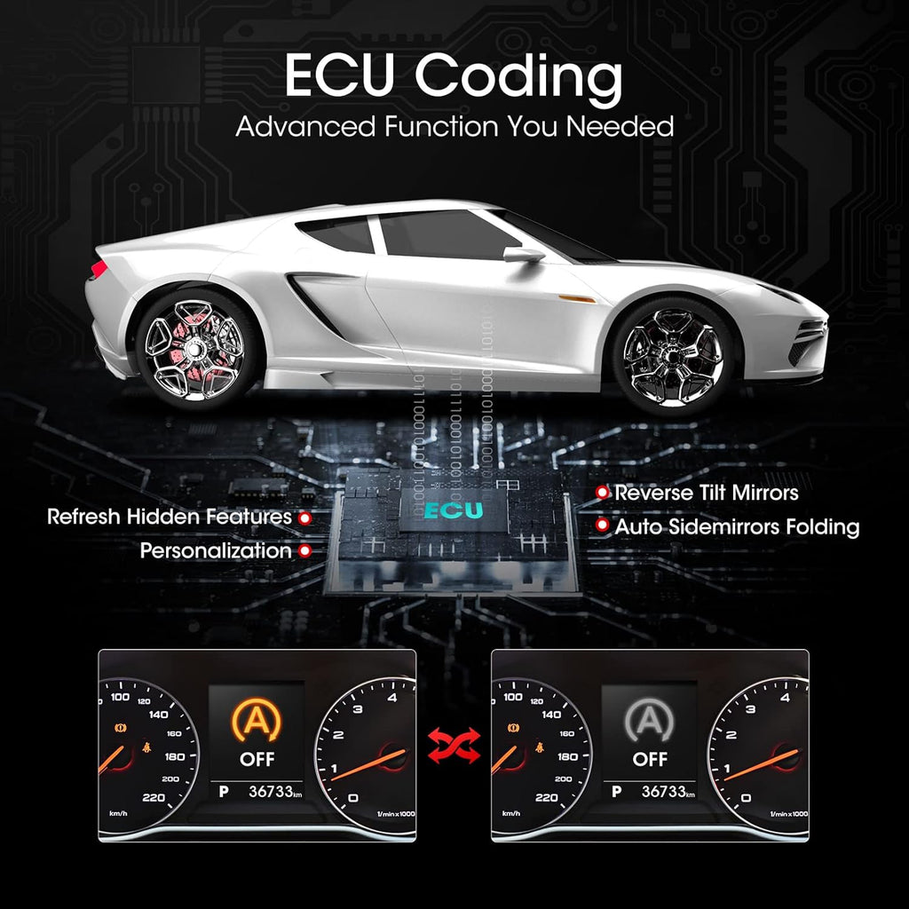 Bidirectional Full System Automotive Diagnostic Scanner S2655