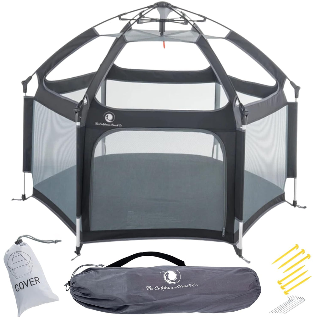 Portable Folding Playpen with Sun Shade Cover A5067