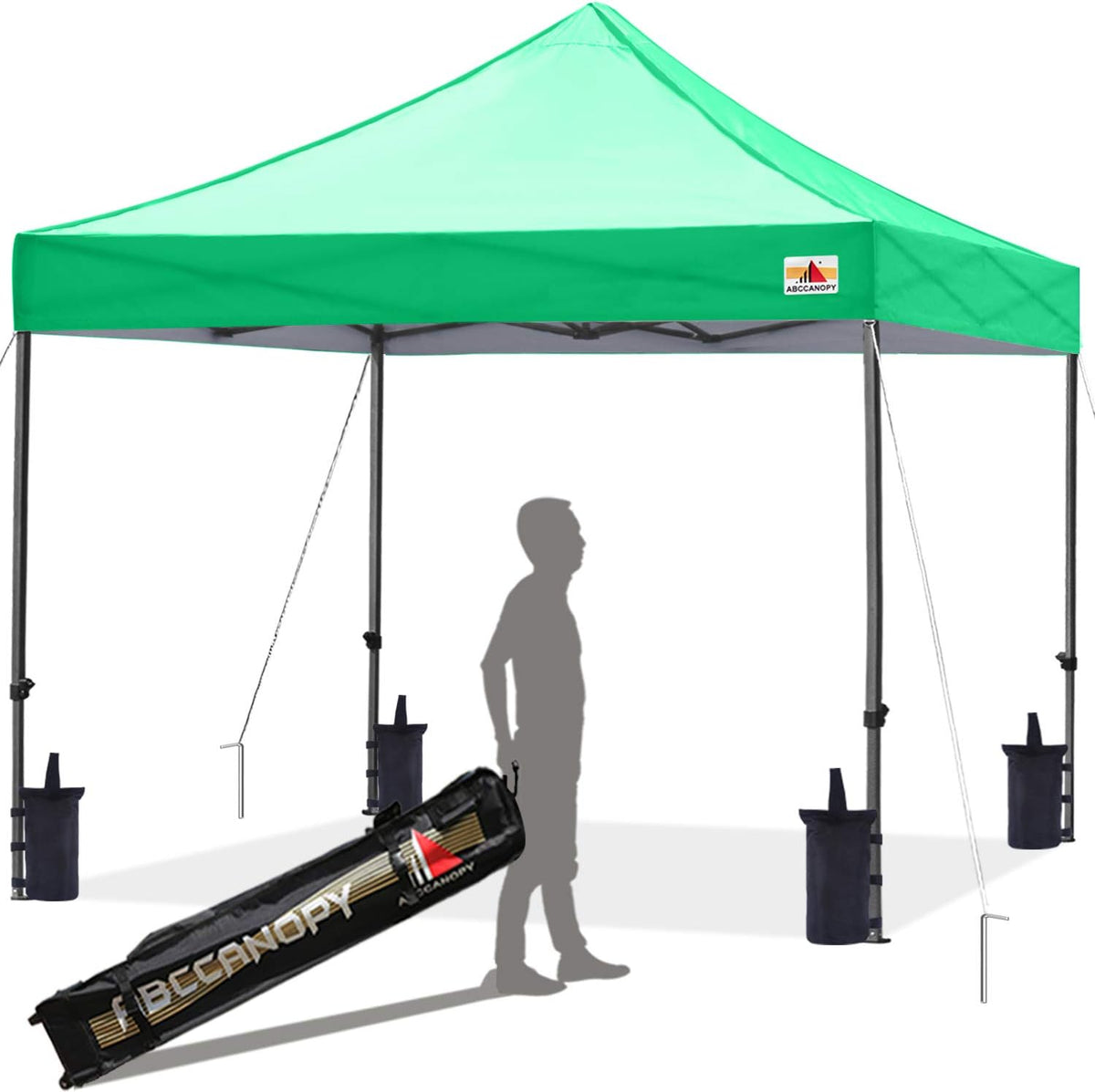 10x10 White Pop Up Canopy Tent U41658