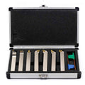 1/2 Shank Indexable Lathe Turning Tool Holder 7 Pieces Set B7063