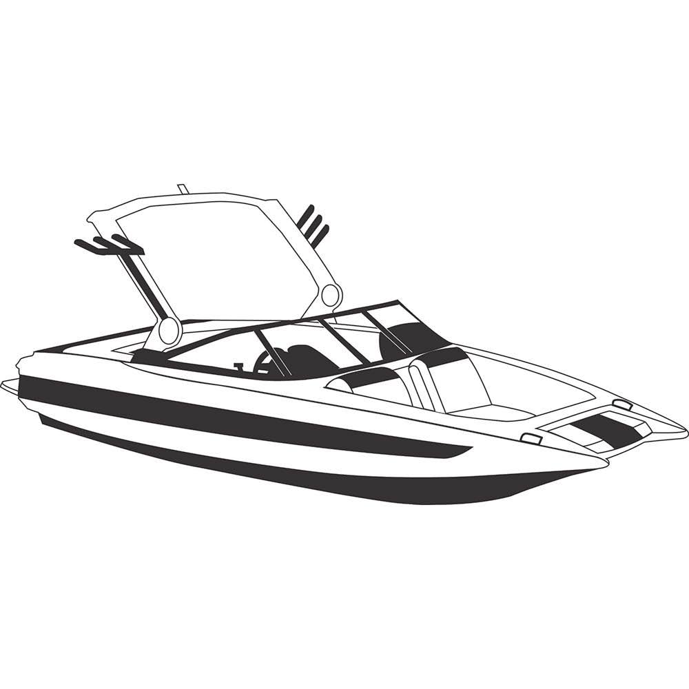 Grey Poly-Guard Boat Cover A689840