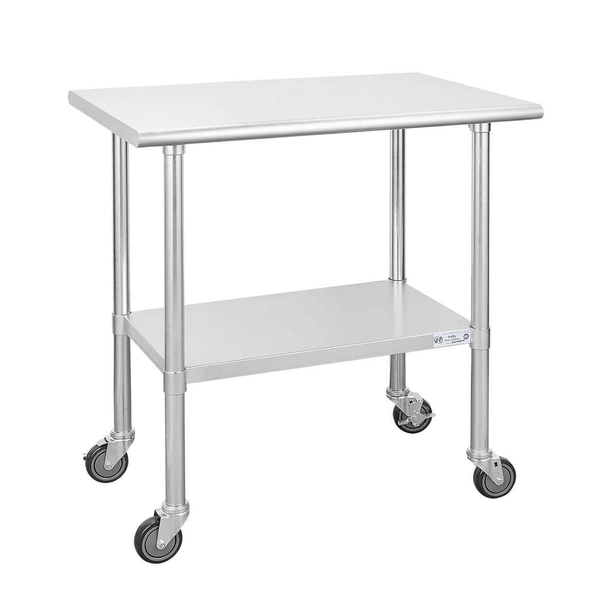 Stainless Steel Table with Caster Wheels Y462382