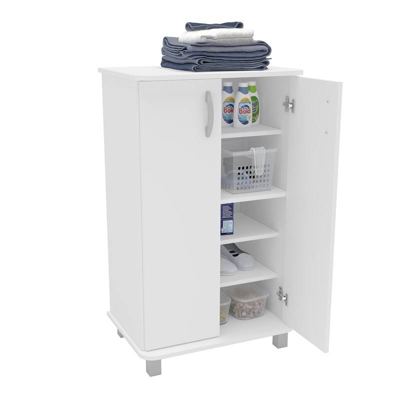 White 2 Door Storage Cabinet C986888
