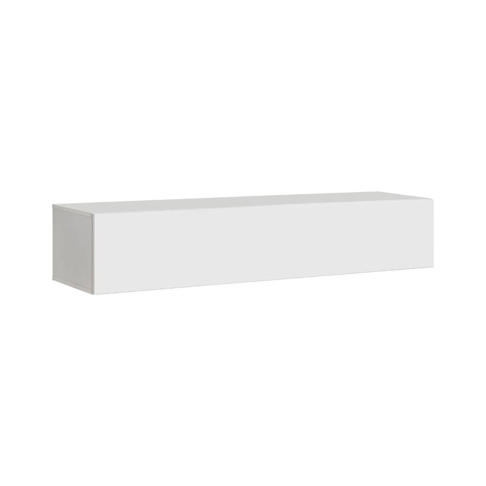 White Wall-Mounted Shelf Cabinet K31842