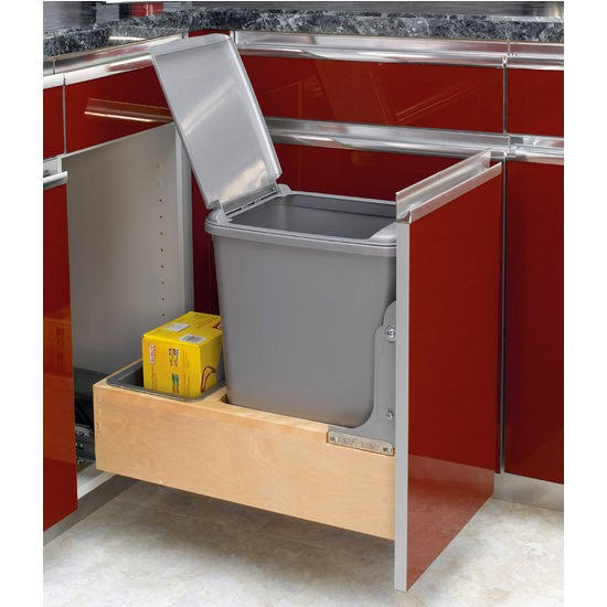 12.5 Gallon Pull-Out Bottom Mount Waste Container S35978
