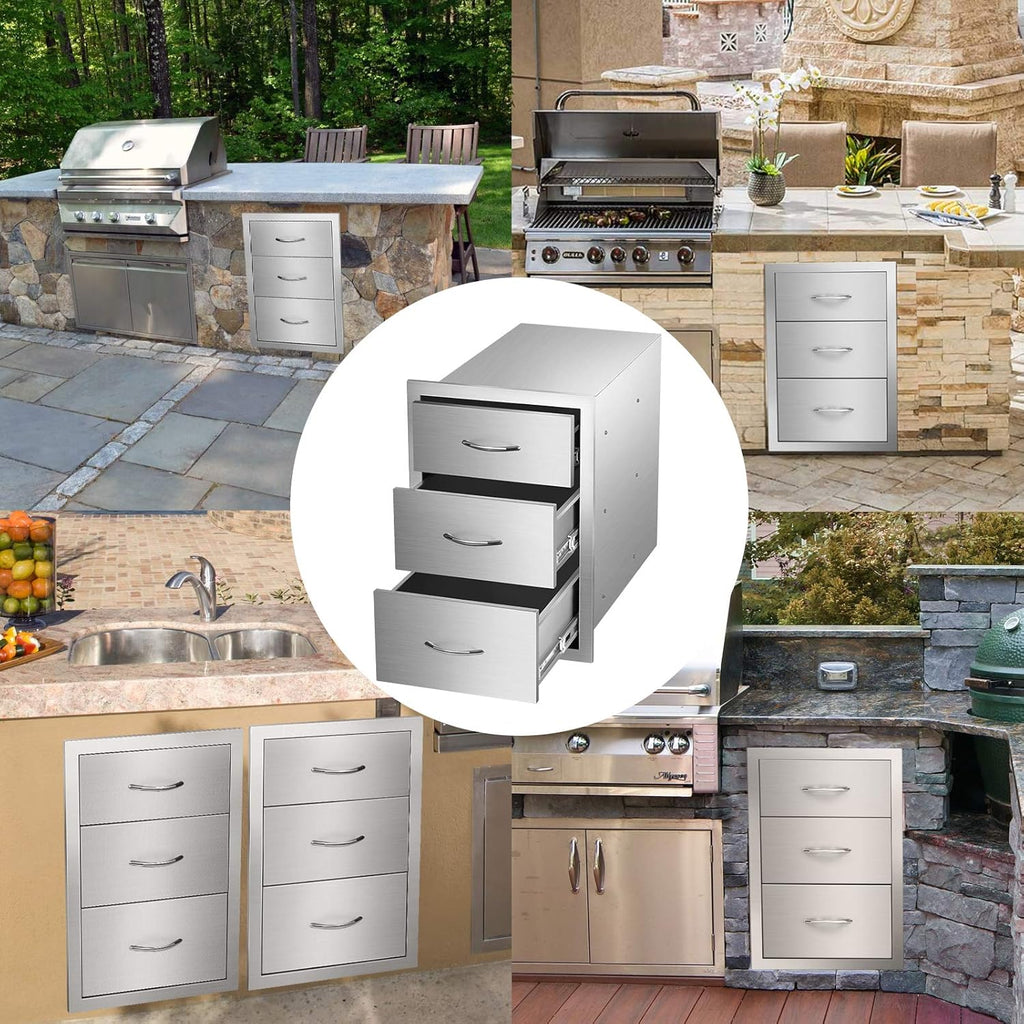 Stainless Steel Outdoor Barbecue Drawers Z6658