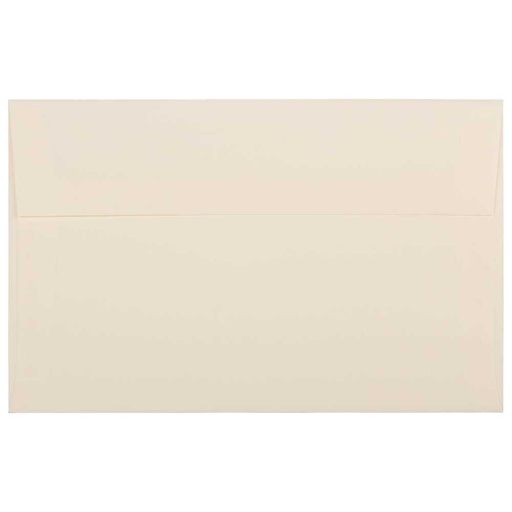 A10 Invitation Envelopes, 6 x 9.5, Ivory Laid, 1000/Carton N523