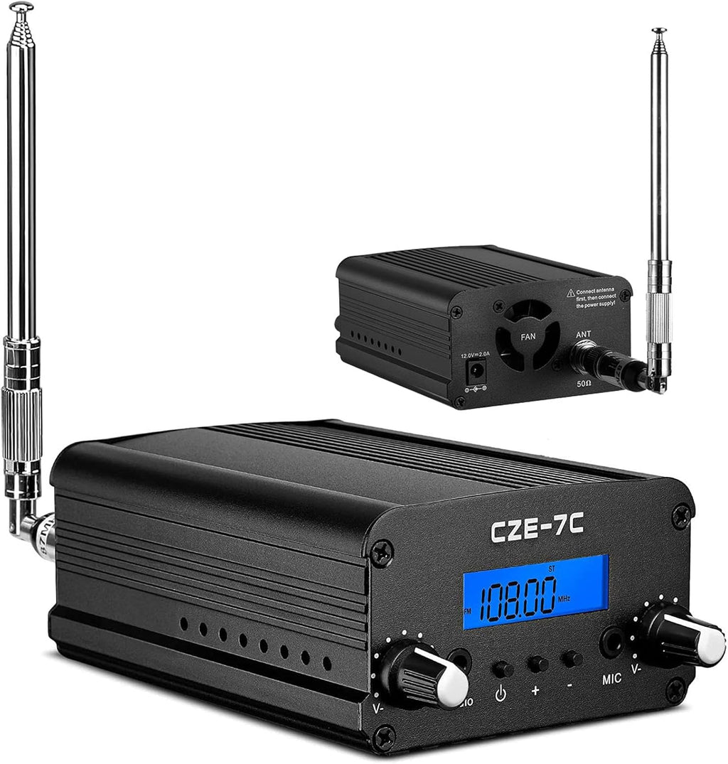 1W / 7W FM Transmitter with Mic B7508