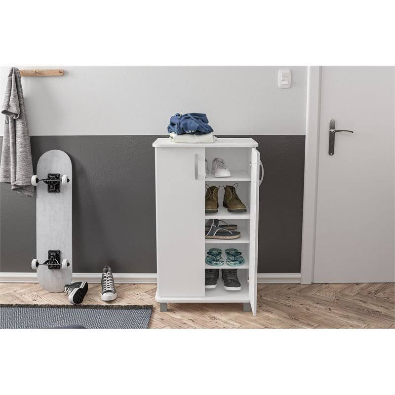 White 2 Door Storage Cabinet C986888