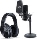 Studio Headphones with Microphone, Pop Filter, and Mic Stand K817343