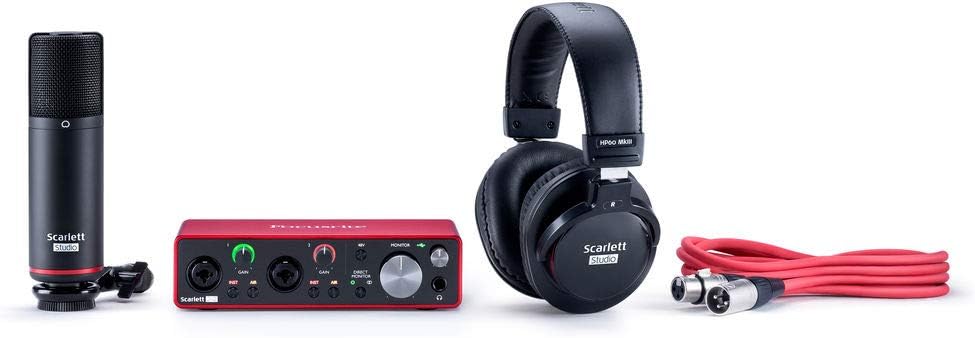 USB Audio Interface with Microphone & Headphones V6592