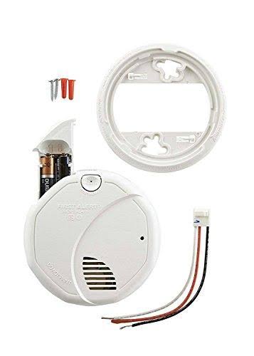 Hardwired Smoke and Carbon Monoxide Detector with Battery Backup, 3 Pack K57248