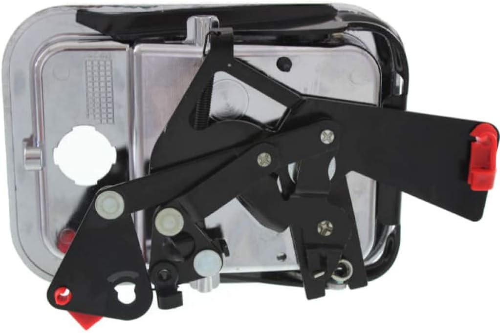 Exterior Door Handle Passenger Side Chrome with Key Hole R527