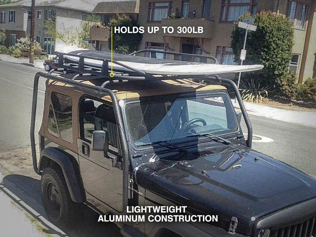 Textured Black Roof Rack Basket J491094