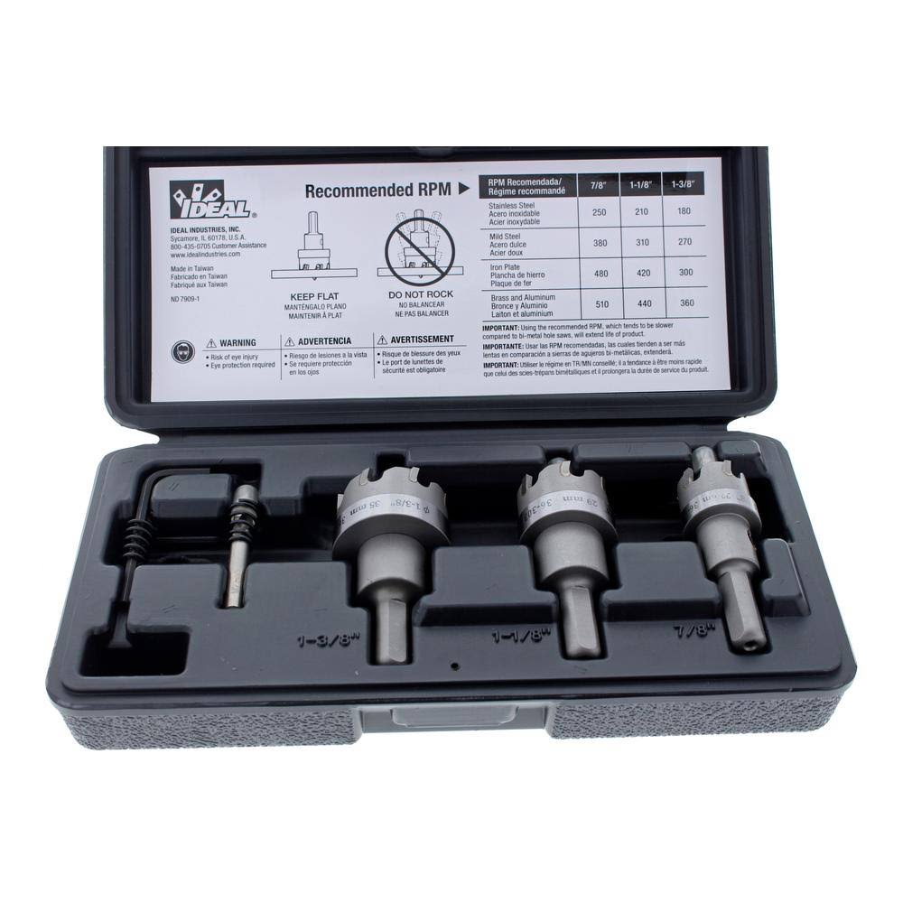 Carbide Tipped Hole Cutter Kit T90673
