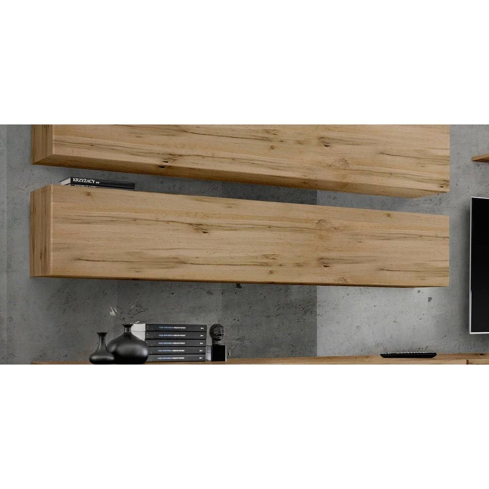 White Wall-Mounted Shelf Cabinet K31842