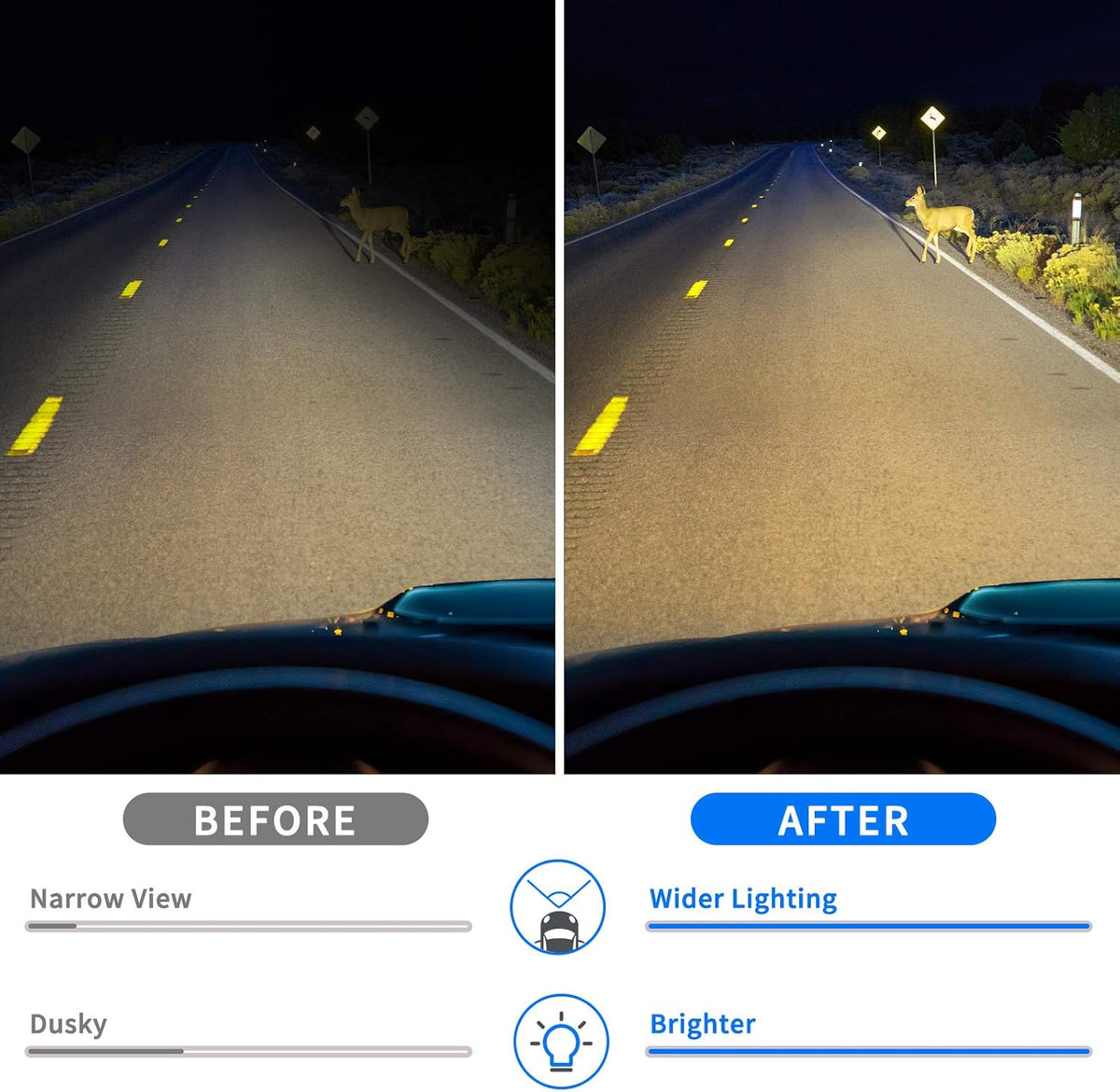 Headlights Assembly Projector Headlamp F94986