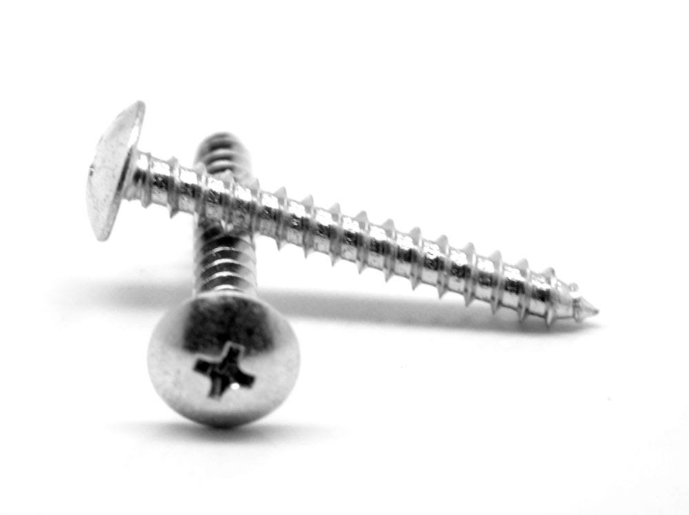 1 1/4 Sheet Metal Screw Phillips Truss Head Zinc Plated M966
