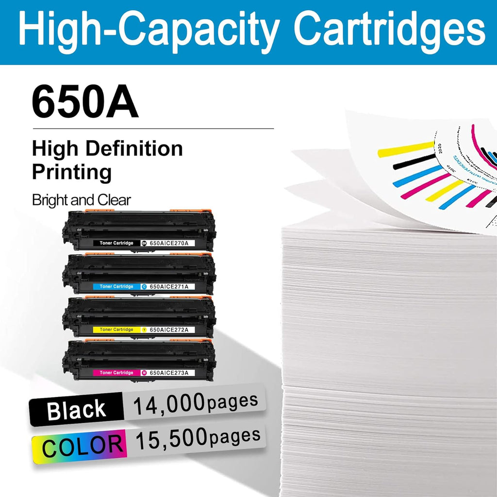 6 Pack Remanufactured Toner Cartridge Replacement N5089