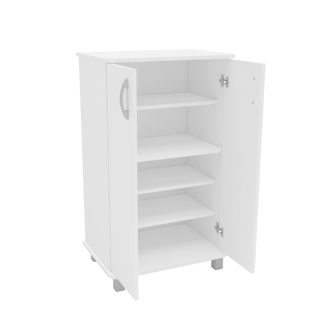 White 2 Door Storage Cabinet C986888