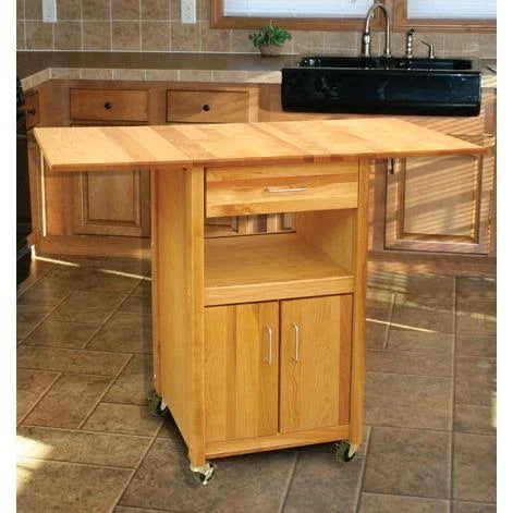 Drop Leaf Cabinet Cart G164834