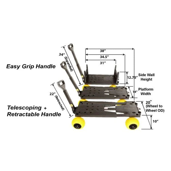 Cooler Caddy Fishing Cart W3538