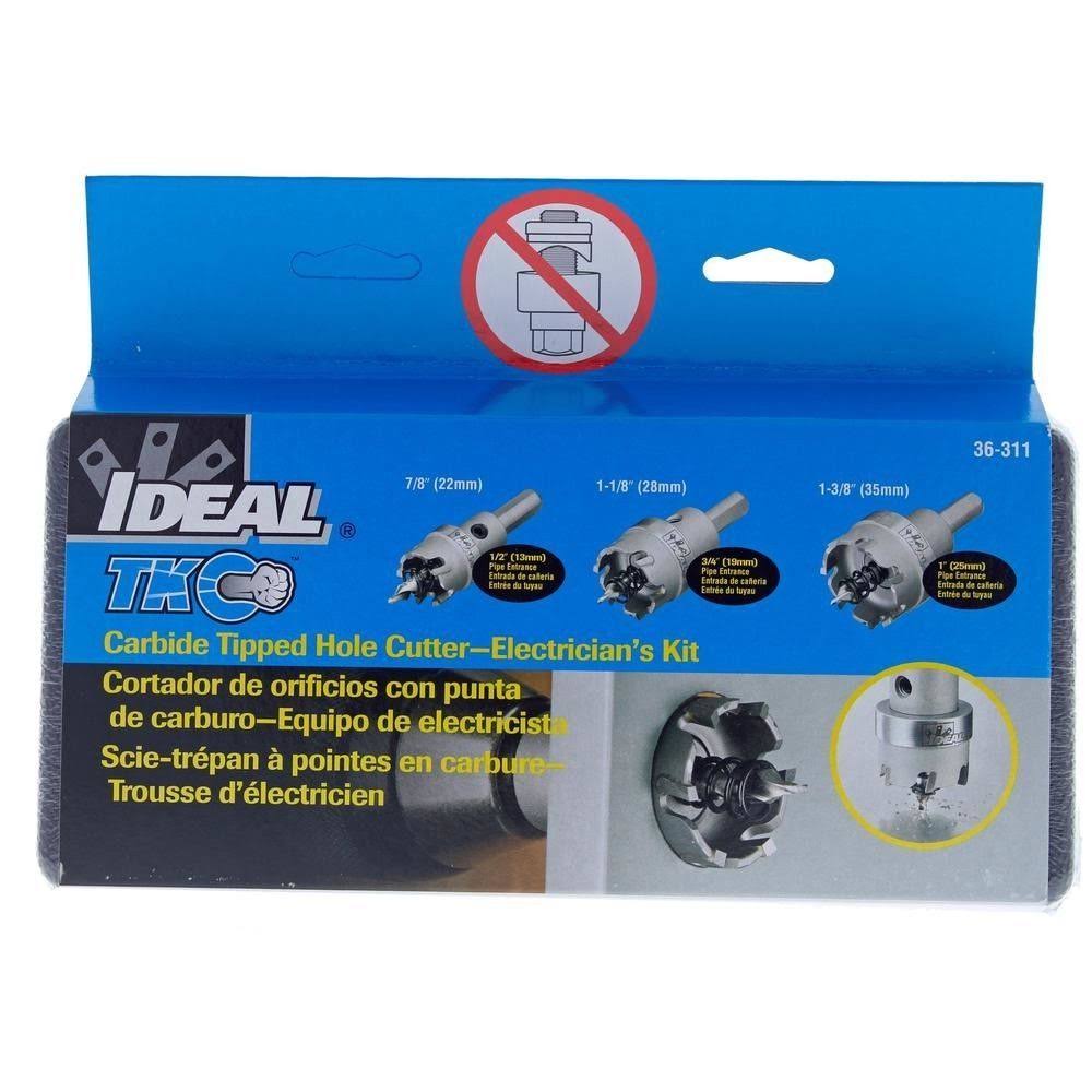 Carbide Tipped Hole Cutter Kit T90673