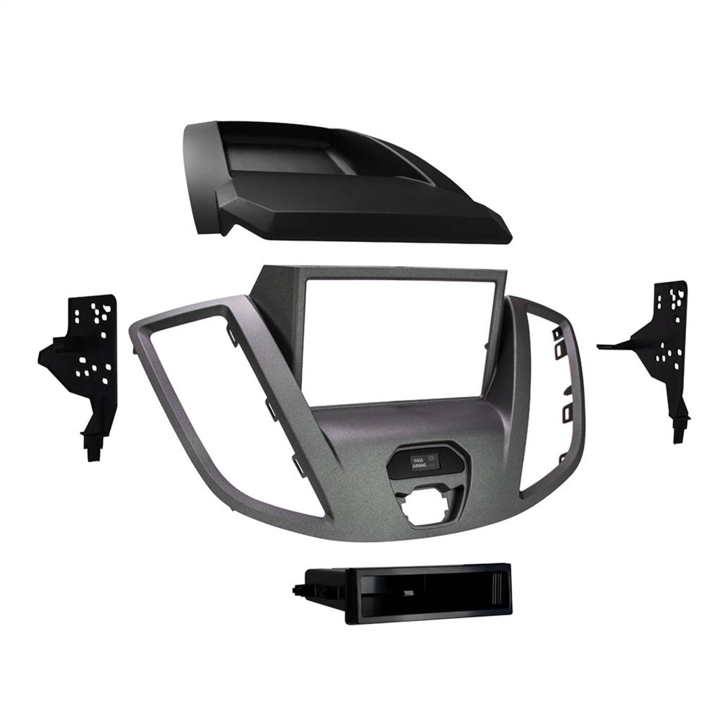 Gray Double Single DIN Dash Kit H996
