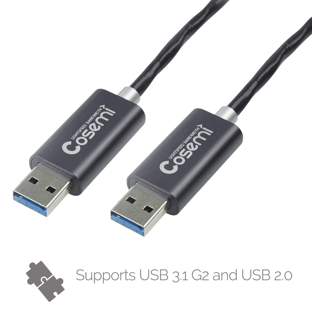 USB 3.2 Gen 2x1 10Gbps Type A Male-Male Cable 8M D63984