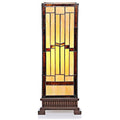 Stained Glass Hurricane Lamp E893
