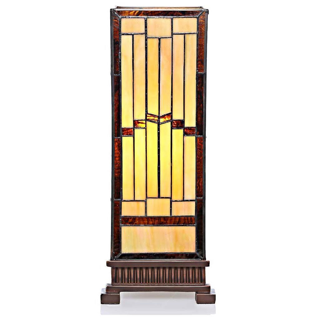 Stained Glass Hurricane Lamp E893