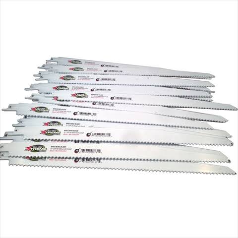 12 in. 6 TPI Bi-Metal Reciprocating Saw Blade, 20 Pack L19076