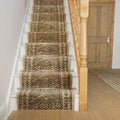Afrikans Berber Stair Carpet Runner 17 foot N8726
