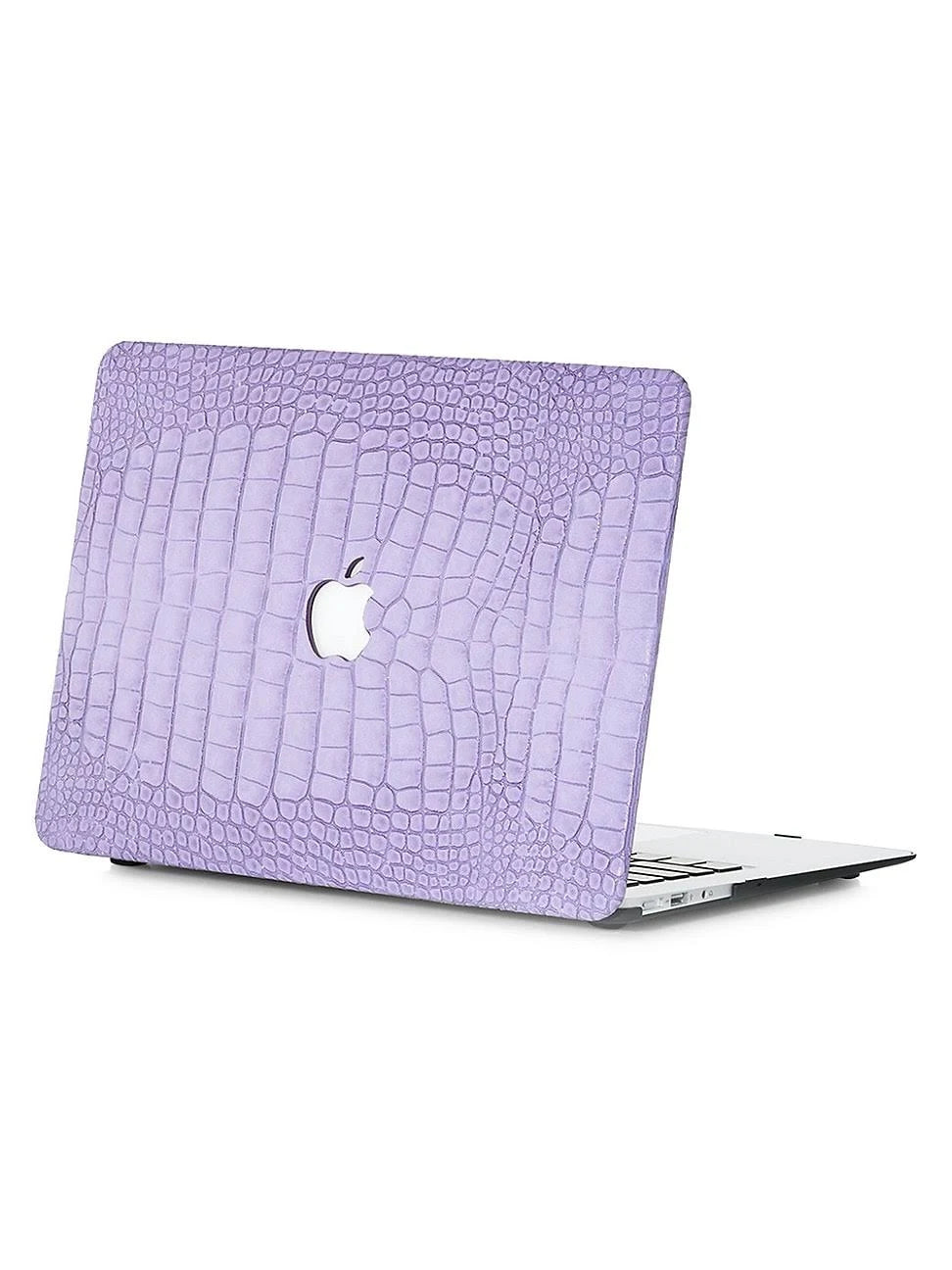 Lavender Faux Crocodile MacBook Case K423900