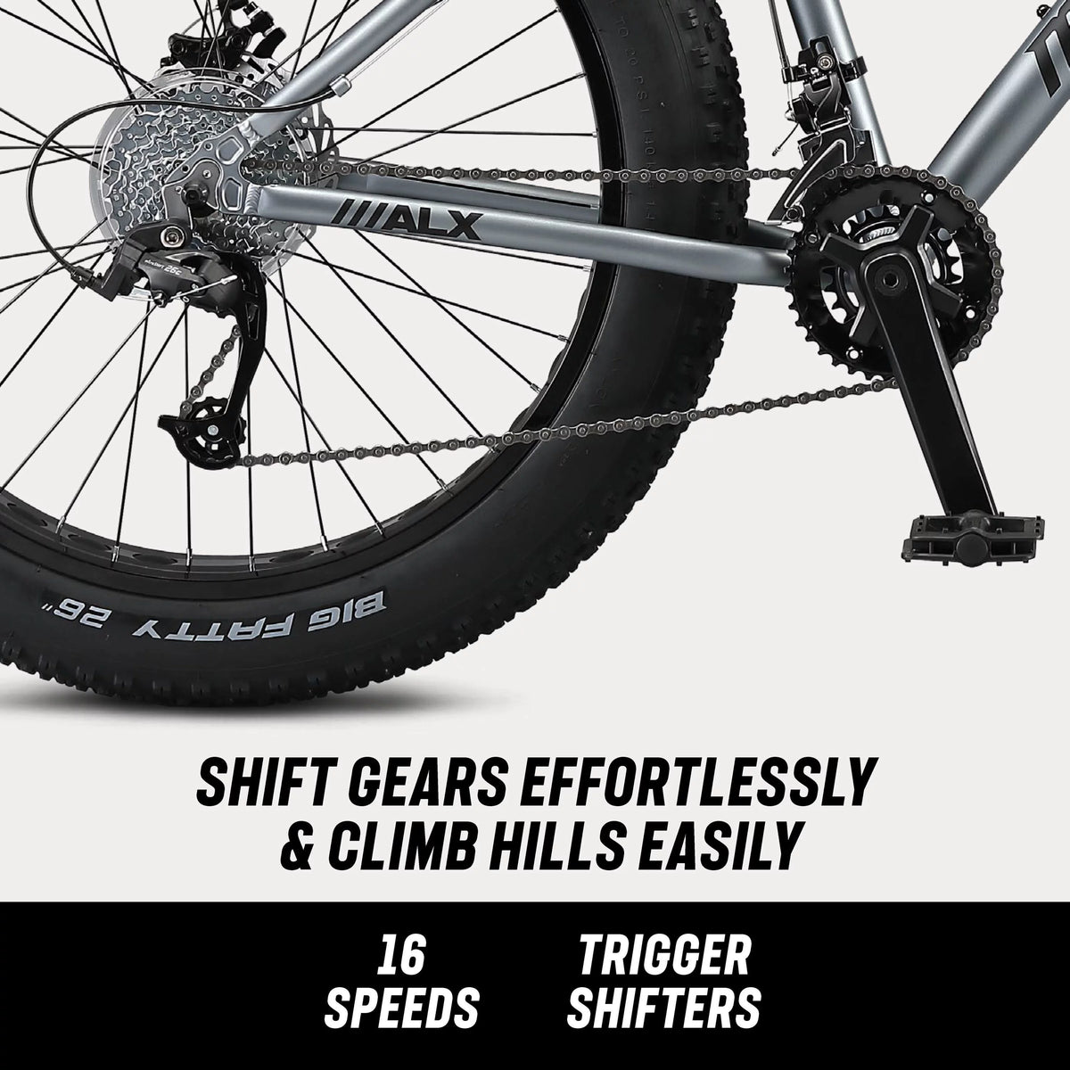 26-in. Fat Tire Mountain Bike Y589
