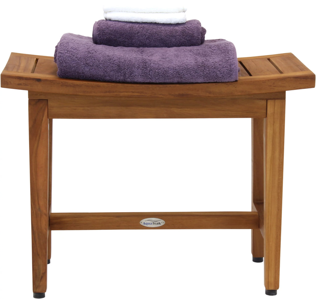 24" Teak Shower Bench E616588