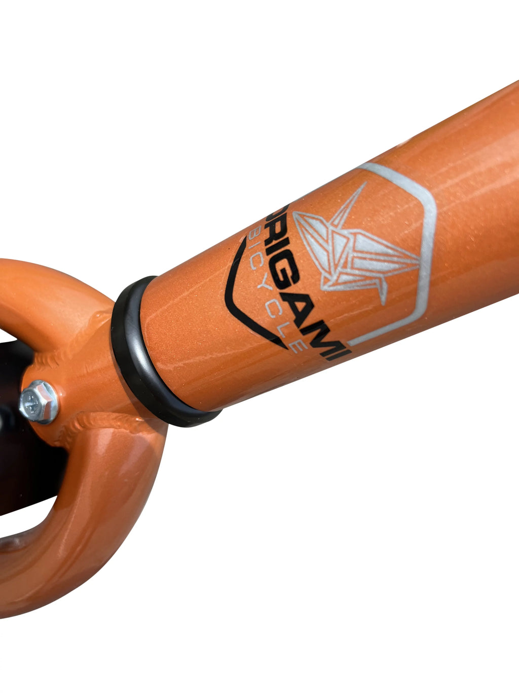 Copper Single-Speed Folding Bike Y93985