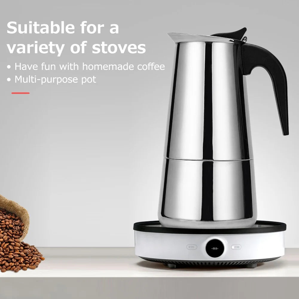 Stainless Steel Electric Coffee Maker T928731