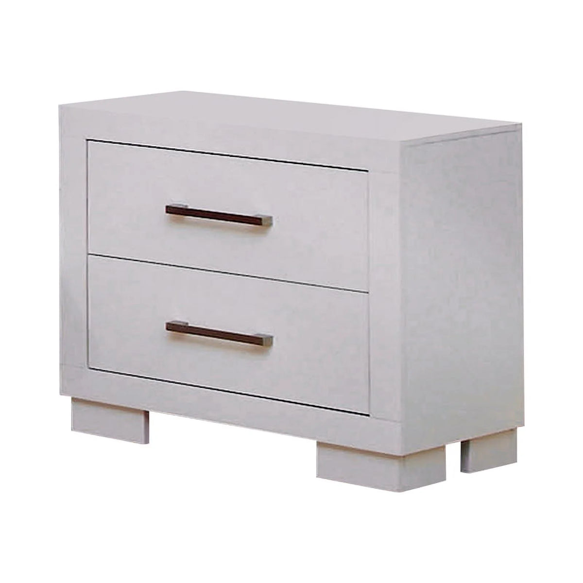White 6-Piece Wood California King Bedroom Set U779888