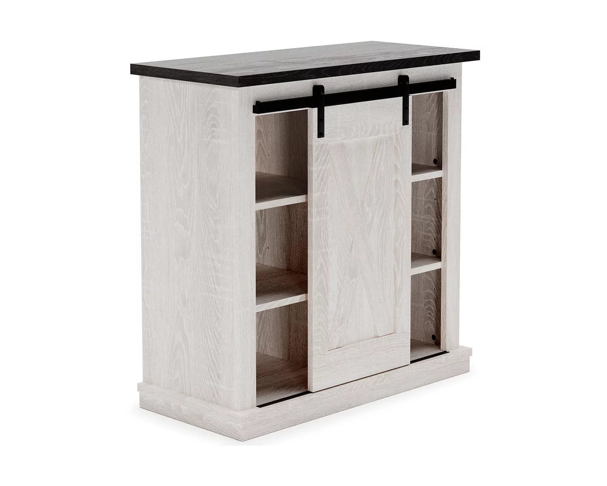 Antique White Accent Cabinet F230517