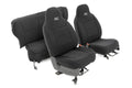 Jeep Neoprene Seat Cover Set Black B5480