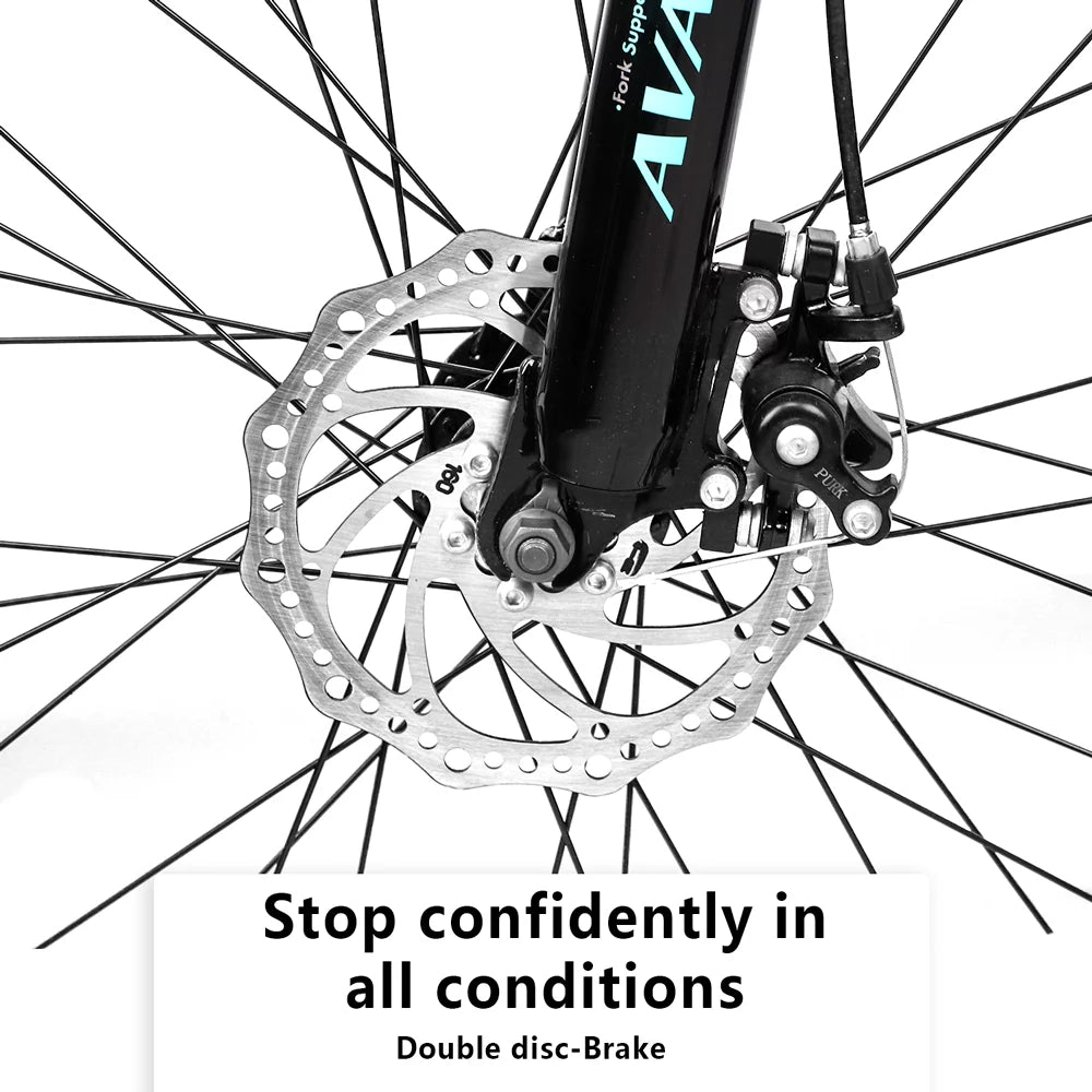 21-Speeds 26-Inch Wheels Aluminum Frame Disc Brakes Mountain Bike R3297