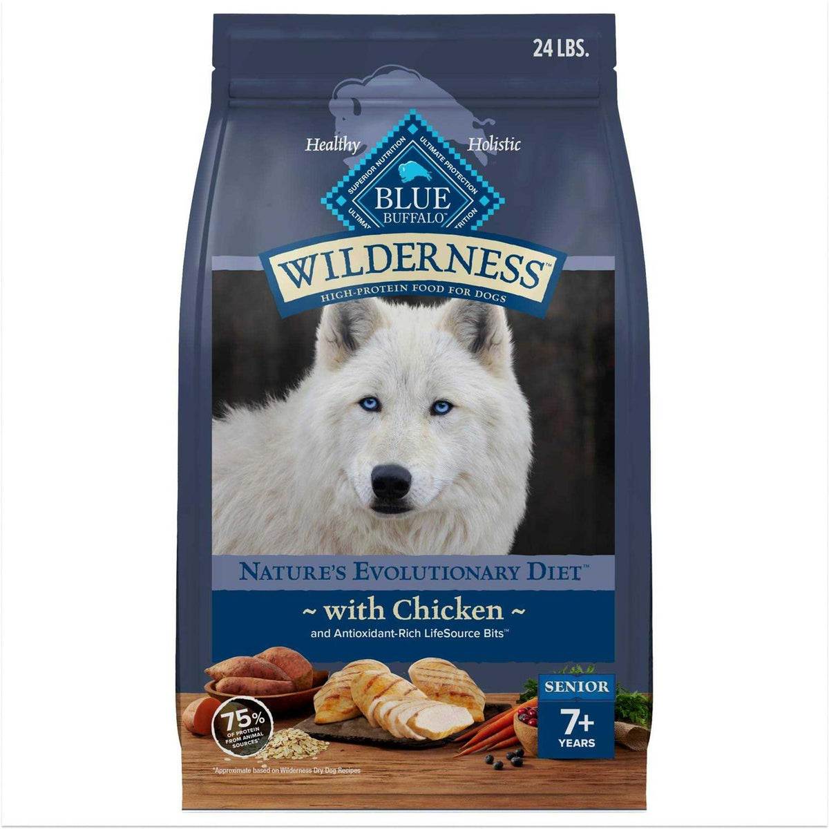 Chicken Senior Dry Dog Food Y855
