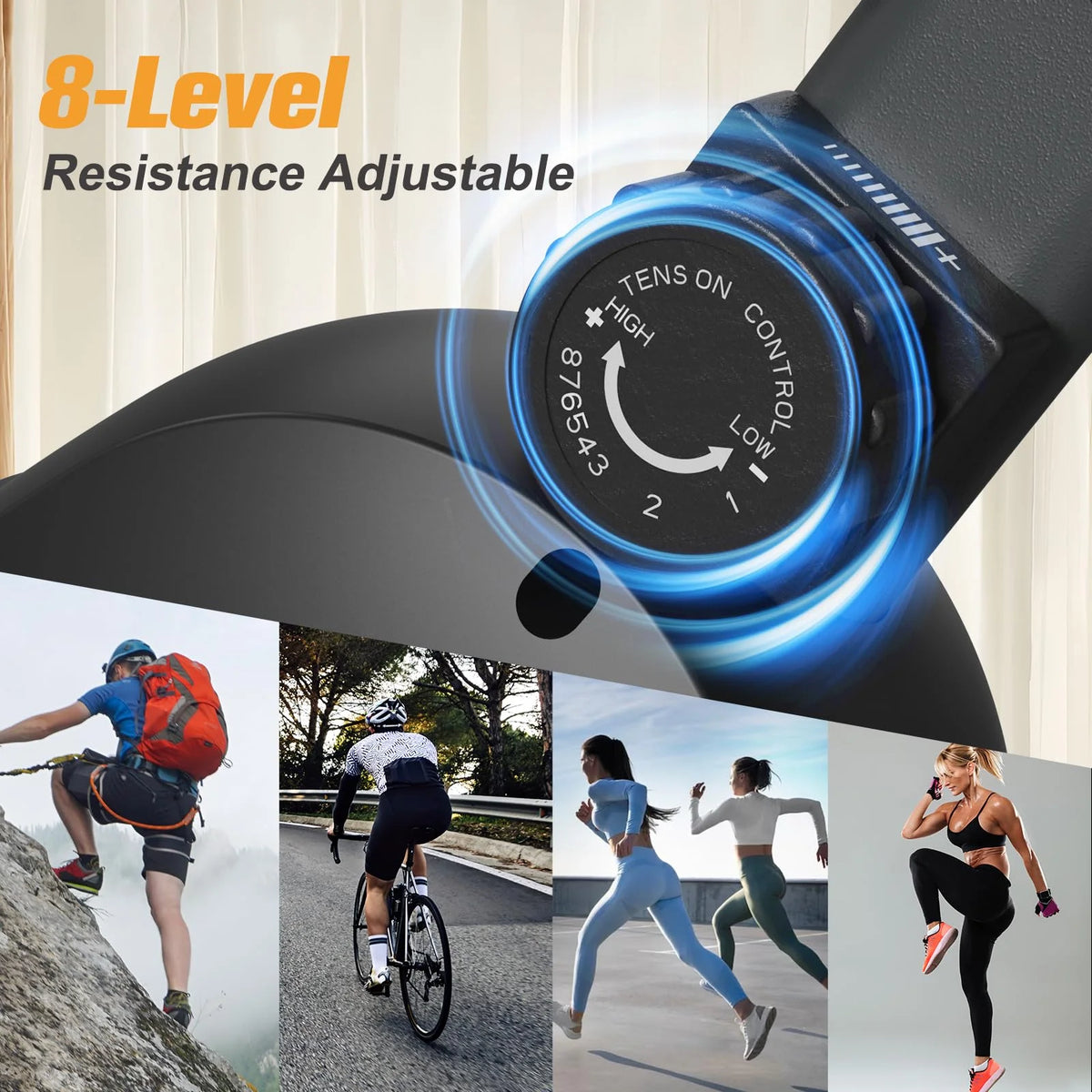 Upright Foldable Stationary Bike I62746