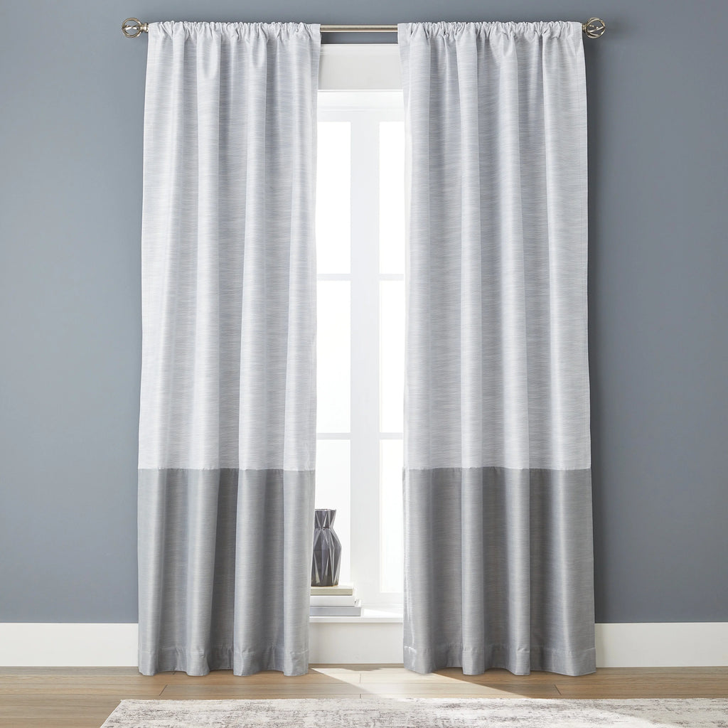 Polyester Blackout Single Curtain Panel 50"x84" U57940